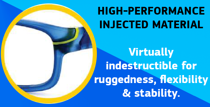 High-performance injected material