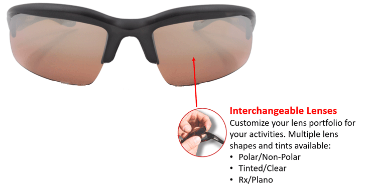 sport impact rated frame. durable, flexible, all-day protection so you can perform on the field